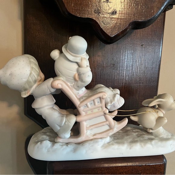 Precious Moments Oh What Fun It Is to Ride figurine - Picture 2 of 3